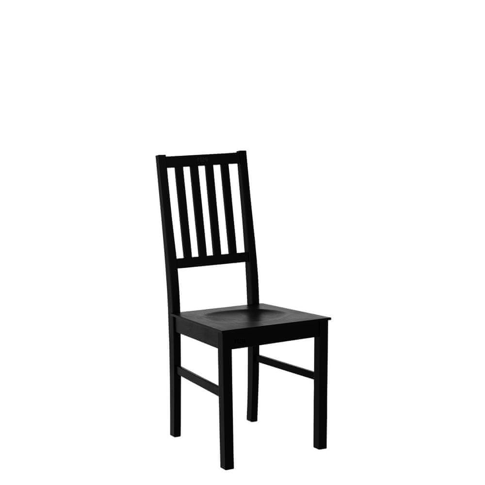 Veneti Drevená stolička do jedálne DANBURY 7 - čierna